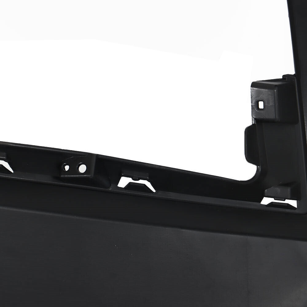 Front Upper Bumper Cover + Front Bumper Grille For 2013-2016 GMC Acadia