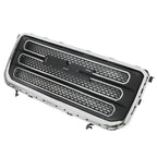 Front Upper Bumper Cover + Front Bumper Grille For 2013-2016 GMC Acadia
