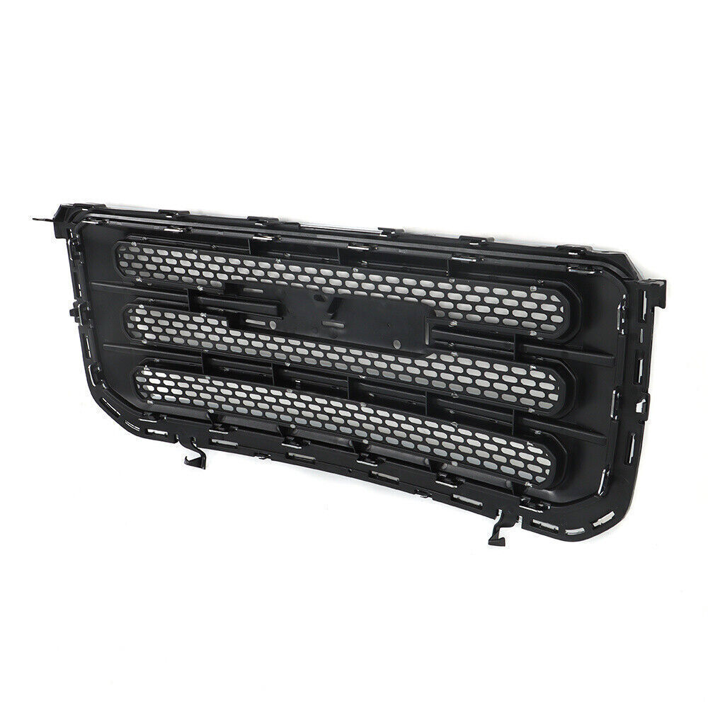 Front Upper Bumper Cover + Front Bumper Grille For 2013-2016 GMC Acadia