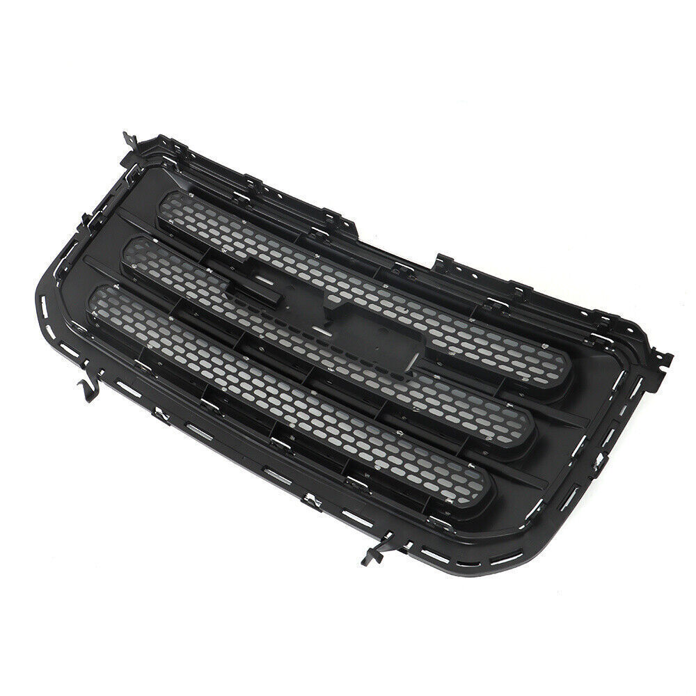 Front Upper Bumper Cover + Front Bumper Grille For 2013-2016 GMC Acadia