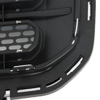 Front Upper Bumper Cover + Front Bumper Grille For 2013-2016 GMC Acadia