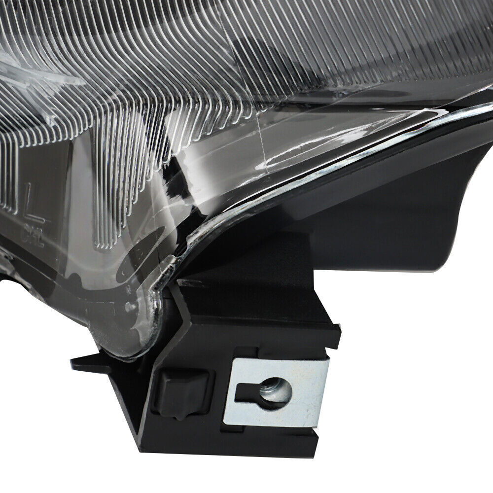 Right+Left Headlights For 2016-20 Honda Civic Halogen Electroplated Trim