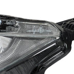 Right+Left Headlights For 2016-20 Honda Civic Halogen Electroplated Trim