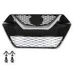 Front Bumper Grille For 2016-2017 Nissan Maxima Chrome Black Grill Kit