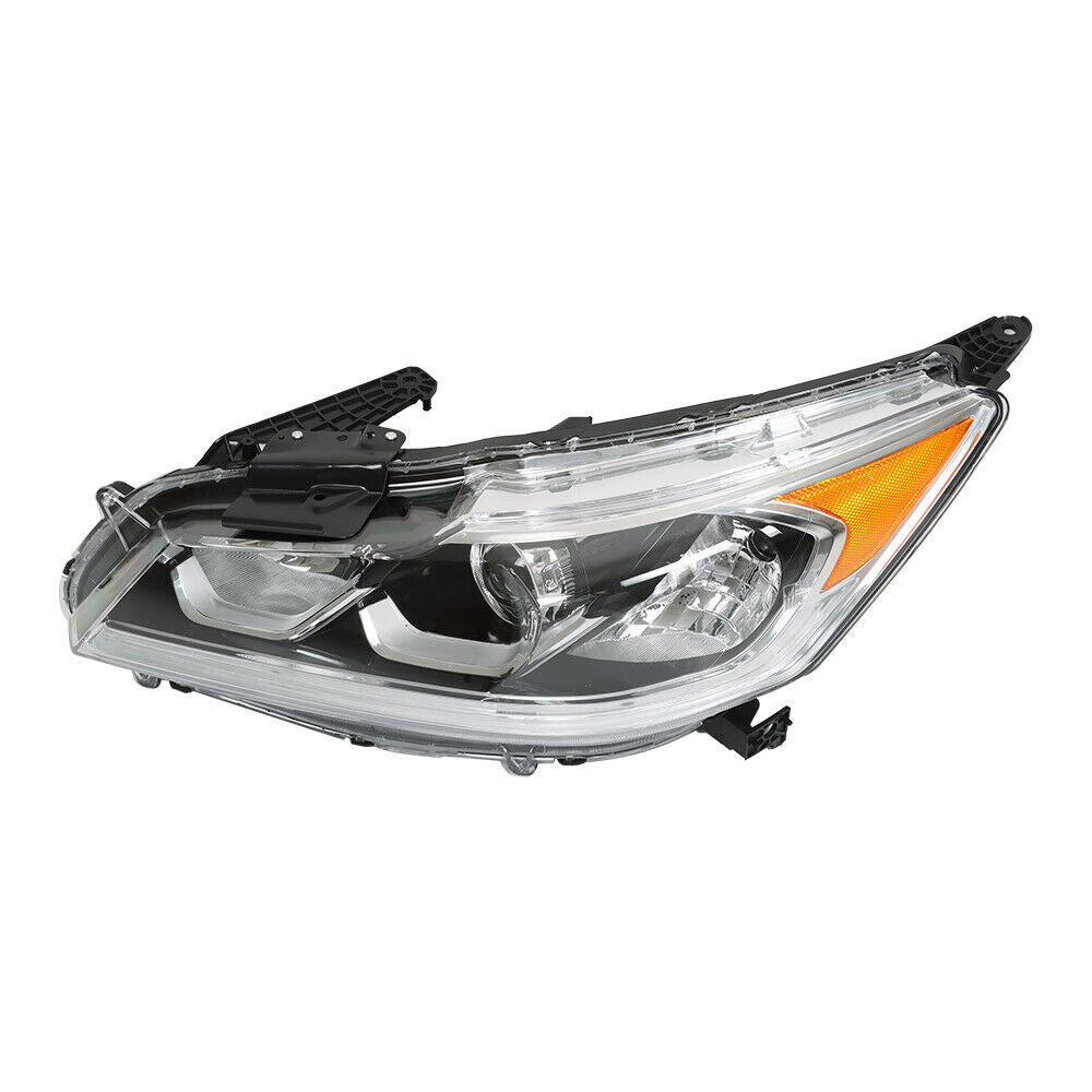 LH+RH Headlight For 2016-2017 Honda Accord EX/EX-L/Sport Sedan W/LED DRL