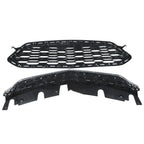 Front Upper Lower Grille Grill Set For Chevrolet Equinox 2016-2017