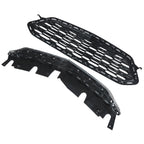 Front Upper Lower Grille Grill Set For Chevrolet Equinox 2016-2017