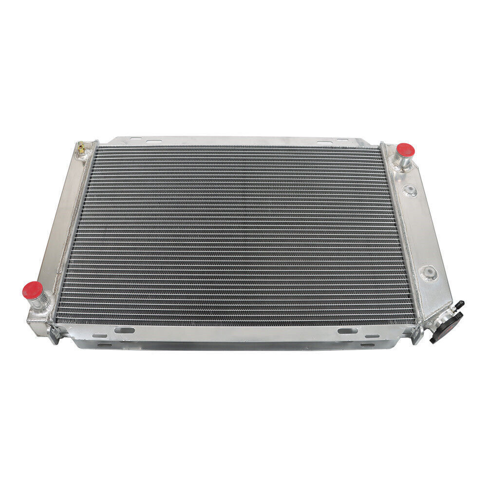 Racing Radiator 3 Row Full Aluminum For 1979-1993 Ford Mustang GT/LX V6