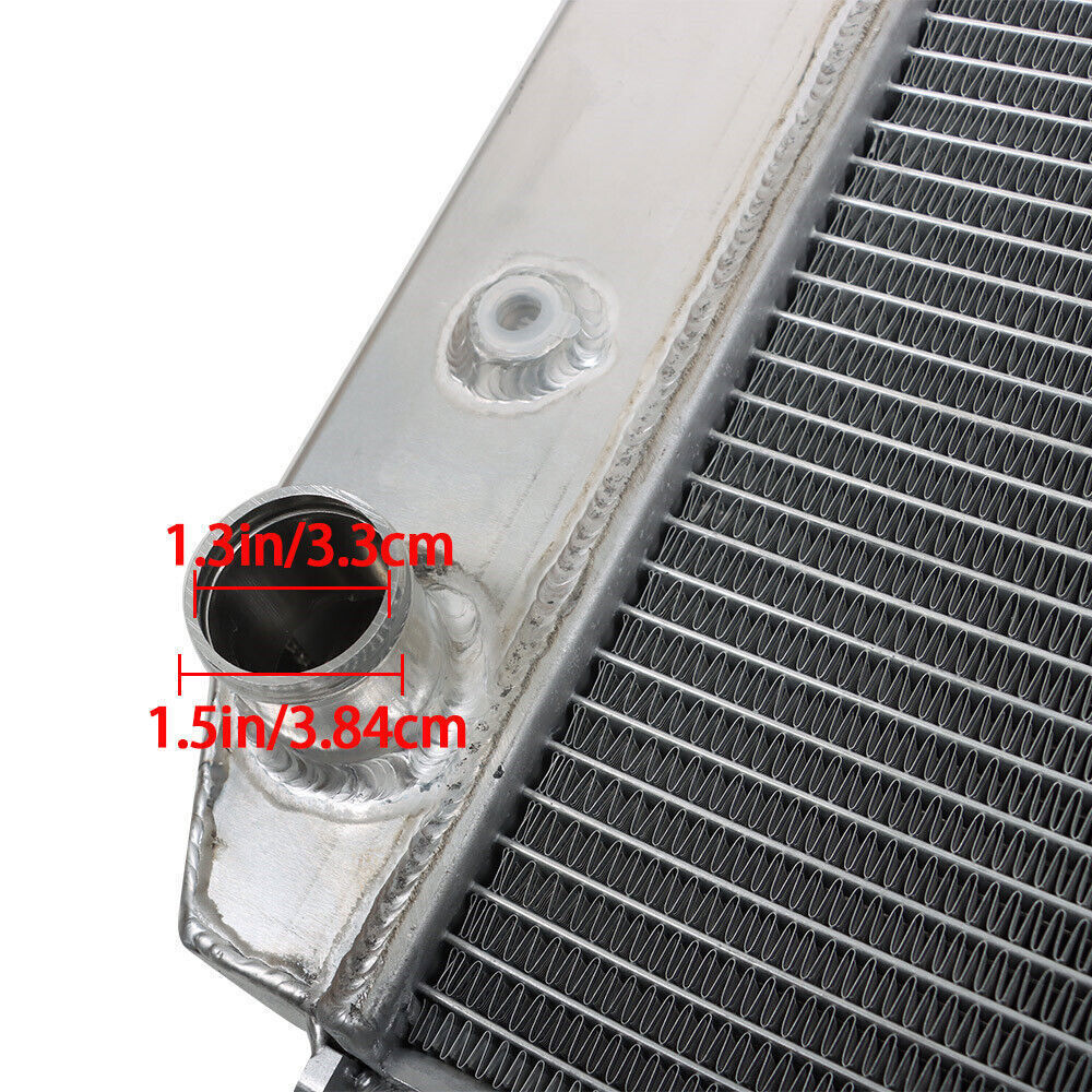 Racing Radiator 3 Row Full Aluminum For 1979-1993 Ford Mustang GT/LX V6