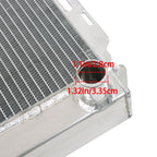 Racing Radiator 3 Row Full Aluminum For 1979-1993 Ford Mustang GT/LX V6