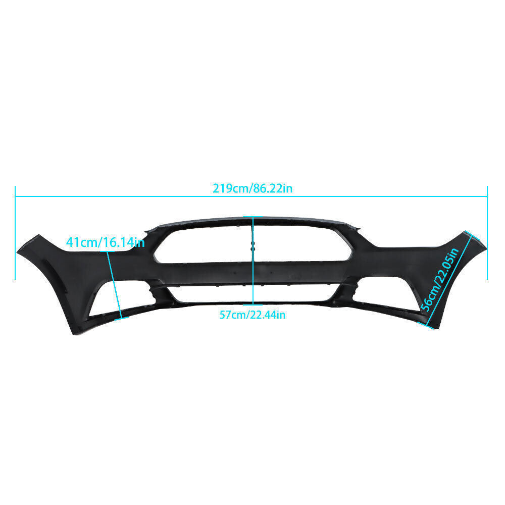 Front Bumper Cover For 2015-2017 Ford Mustang Except Shelby Model Primed