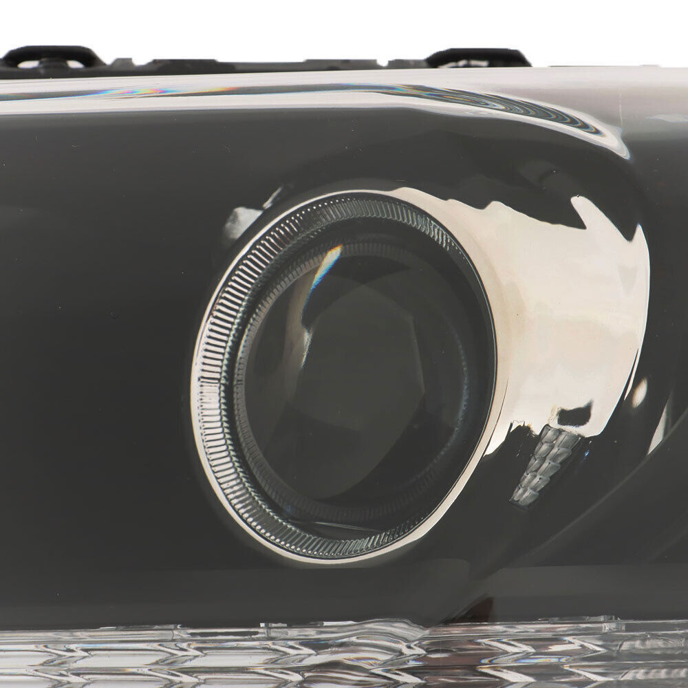 Headlights Headlamps Halogen For 2013-2015 Honda Accord Black Right Left