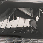 Headlights Headlamps Halogen For 2013-2015 Honda Accord Black Right Left