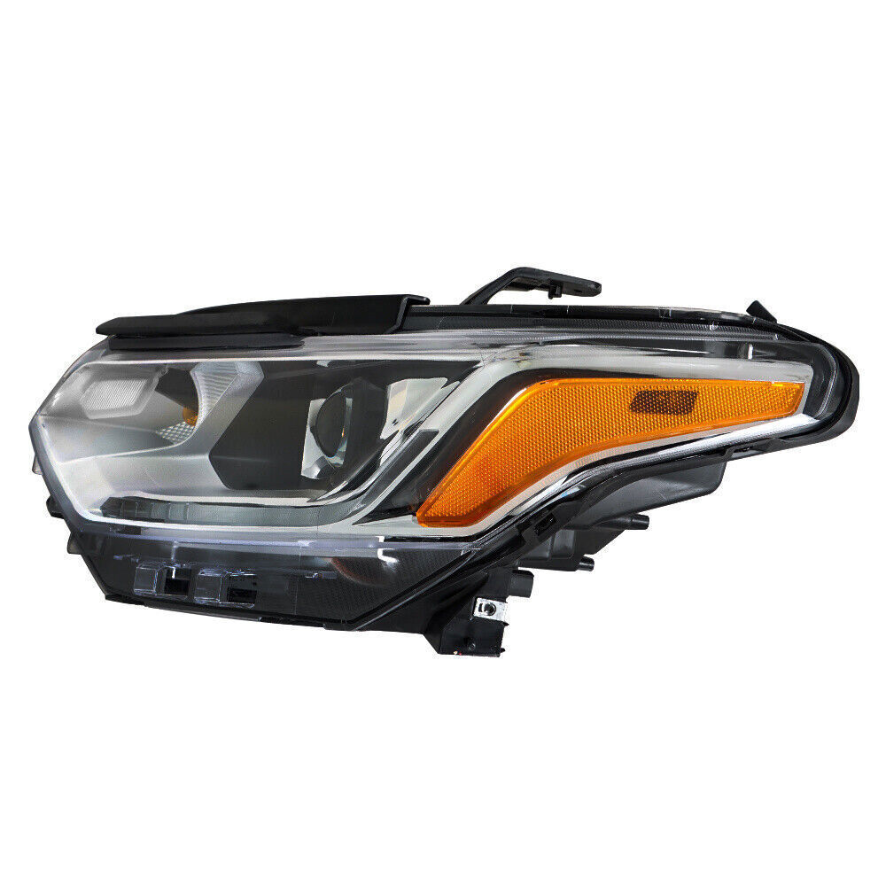 Right&Left Headlights For 2018-2021 Chevy Traverse Chrome HID w/ LED DRL