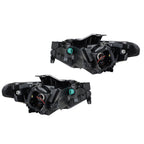 Right&Left Headlights For 2018-2021 Chevy Traverse Chrome HID w/ LED DRL