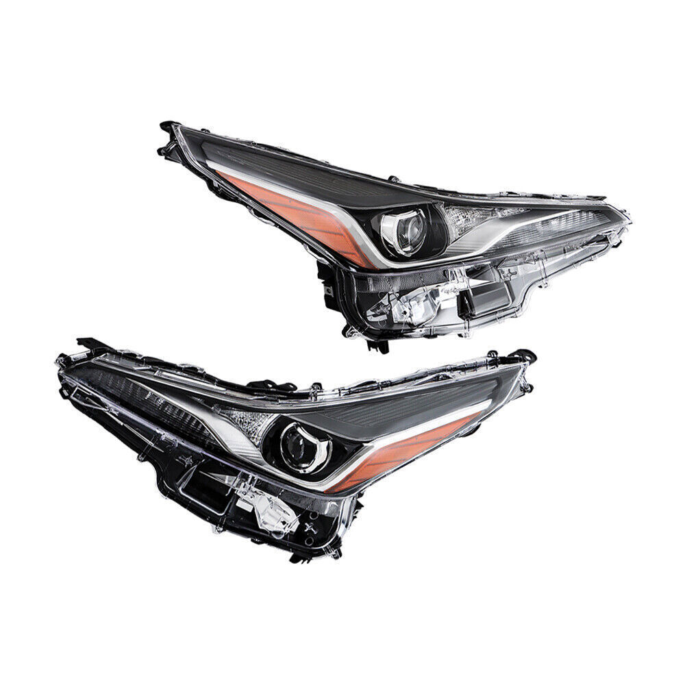 Left+Right Headlight For 2019 2020 2021 2022 Toyota Prius LED Headlamps