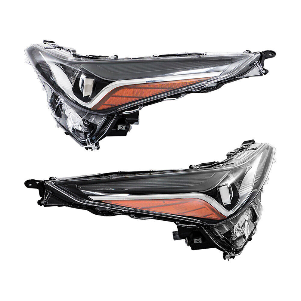 Left+Right Headlight For 2019 2020 2021 2022 Toyota Prius LED Headlamps