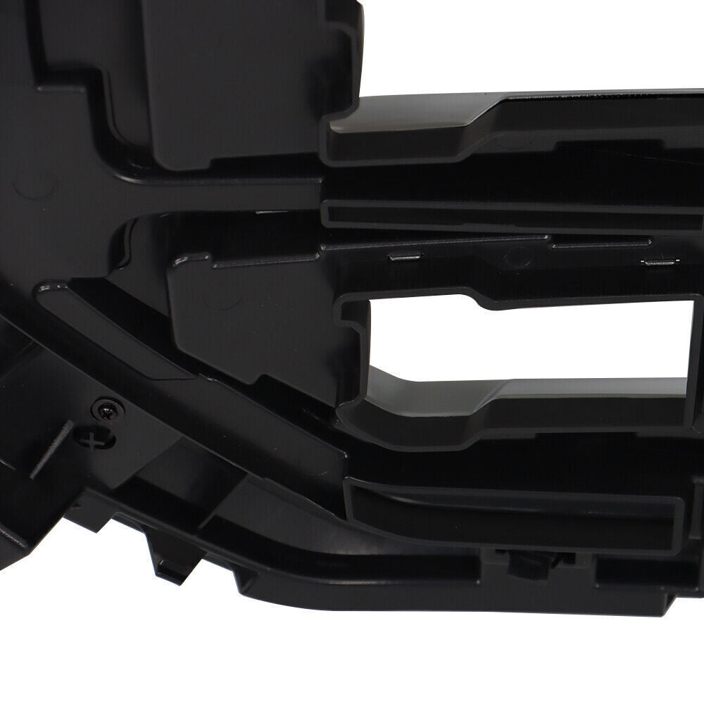Front Grille Chrome Plating Black Gray For 2016-18 2019 Gmc Sierra 1500