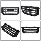 Front Grille Chrome Plating Black Gray For 2016-18 2019 Gmc Sierra 1500