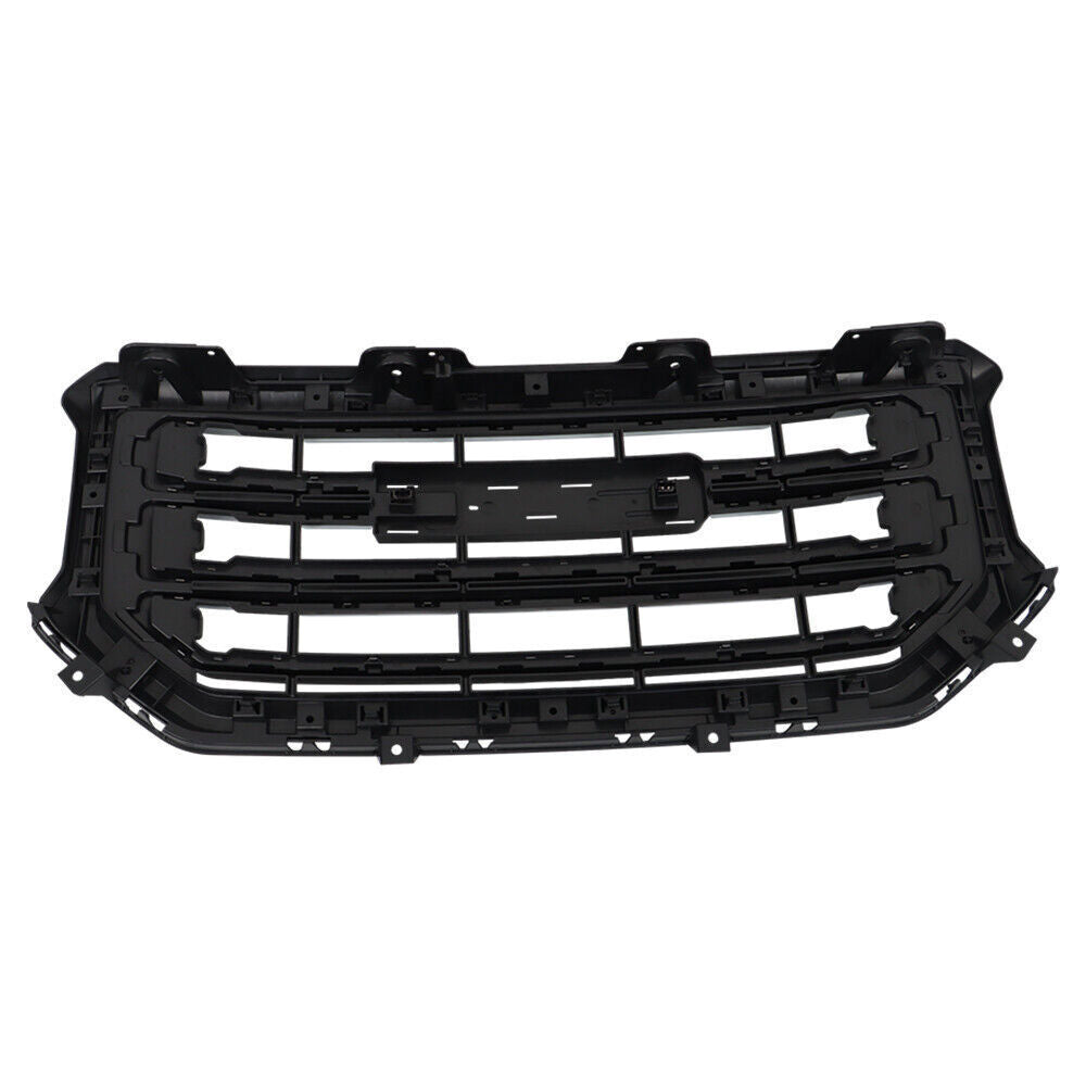 Front Grille Chrome Plating Black Gray For 2016-18 2019 Gmc Sierra 1500
