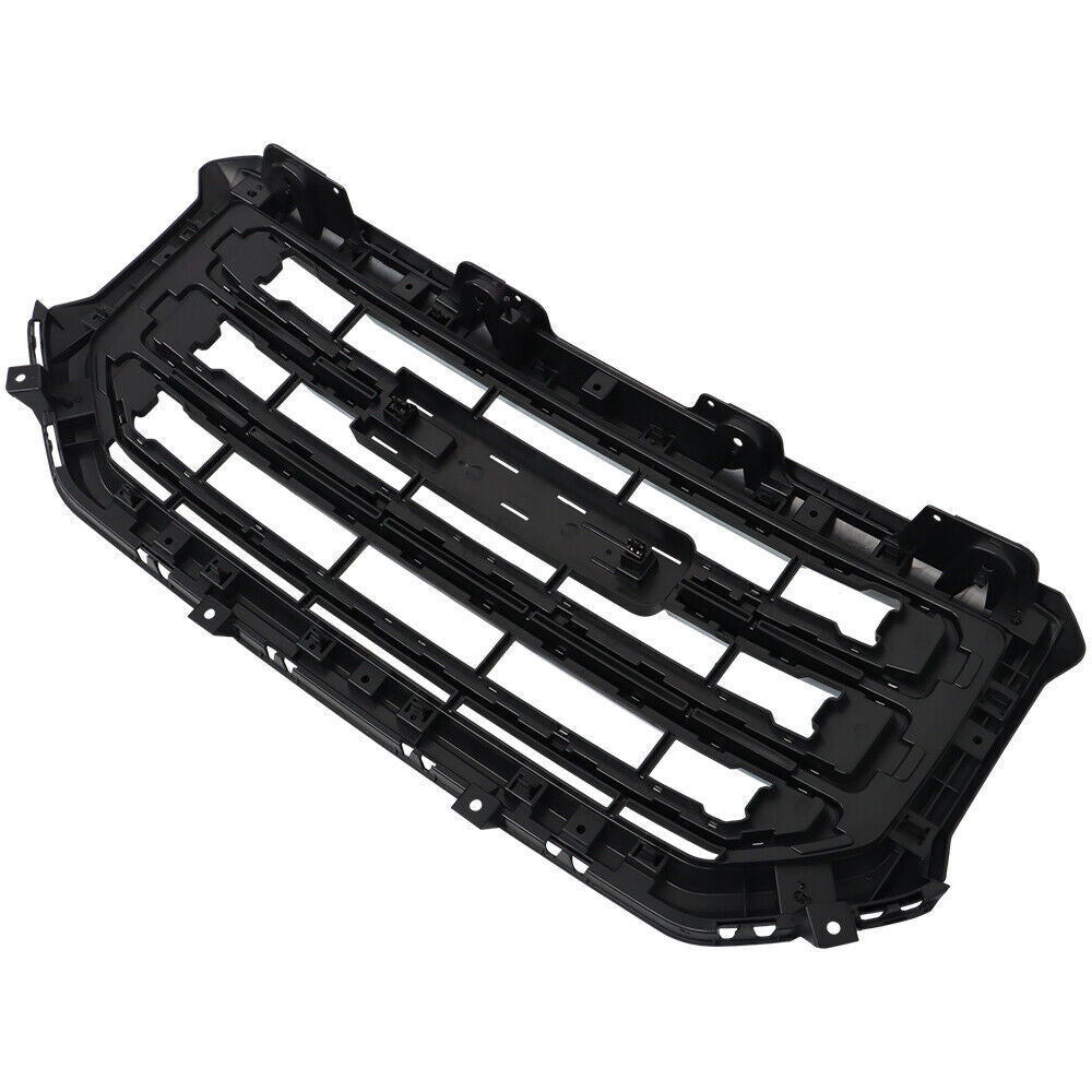 Front Grille Chrome Plating Black Gray For 2016-18 2019 Gmc Sierra 1500
