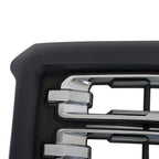 Front Grille Chrome Plating Black Gray For 2016-18 2019 Gmc Sierra 1500