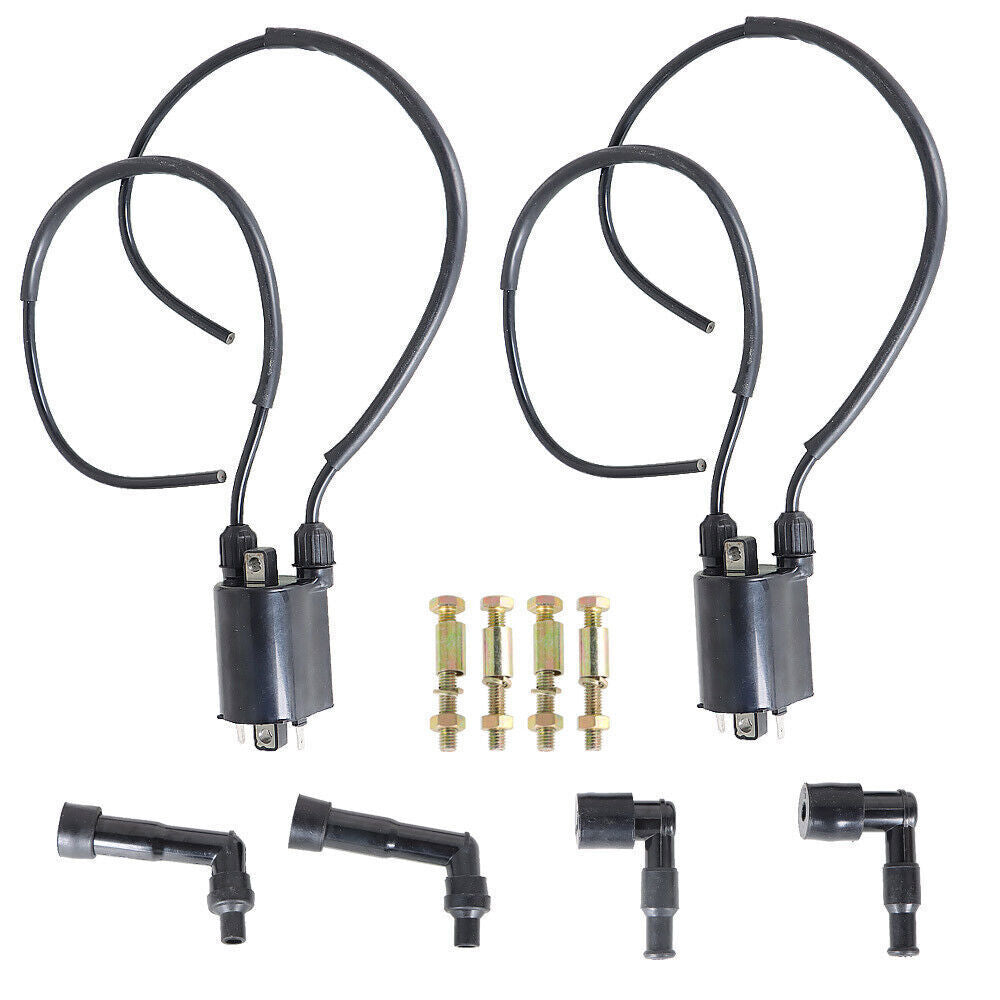 Fit for Kawasaki Vulcan 1500 1997-2008 Complete Ignition Coil Wire Cap Kit