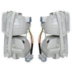 Left and Right Fog Lights Fit For 2012-2015 Toyota Prius Clear LED DRL