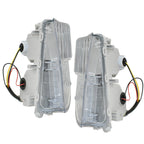 Left and Right Fog Lights Fit For 2012-2015 Toyota Prius Clear LED DRL
