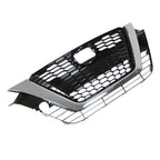 Front Upper Grill For 2019-2021 Nissan Altima Chrome Black Factory Style