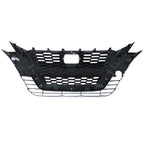 Front Upper Grill For 2019-2021 Nissan Altima Chrome Black Factory Style