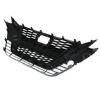 Front Upper Grill For 2019-2021 Nissan Altima Chrome Black Factory Style