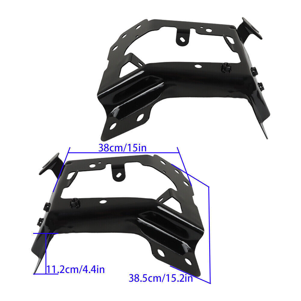 1 Pair Front Bumper Outer Bracket For 2014-2015 Chevrolet Silverado 1500