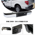 Rear Steel Bumper Assembly For 2009-2013 2014 Ford F150 Truck Chrome