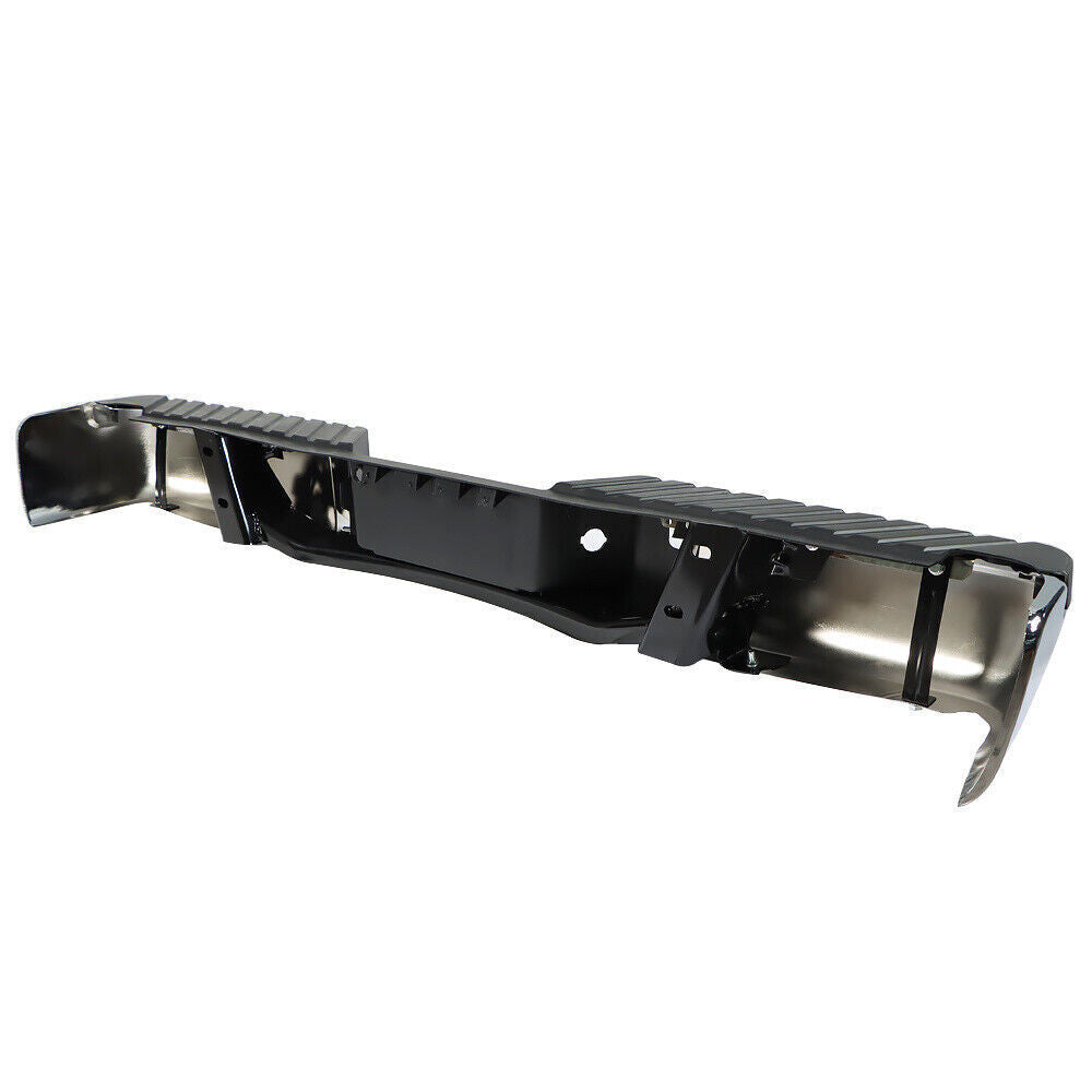 Rear Steel Bumper Assembly For 2009-2013 2014 Ford F150 Truck Chrome