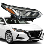Passenger Right Side Headlight For 2020-2023 Nissan Sentra S/SV Halogen