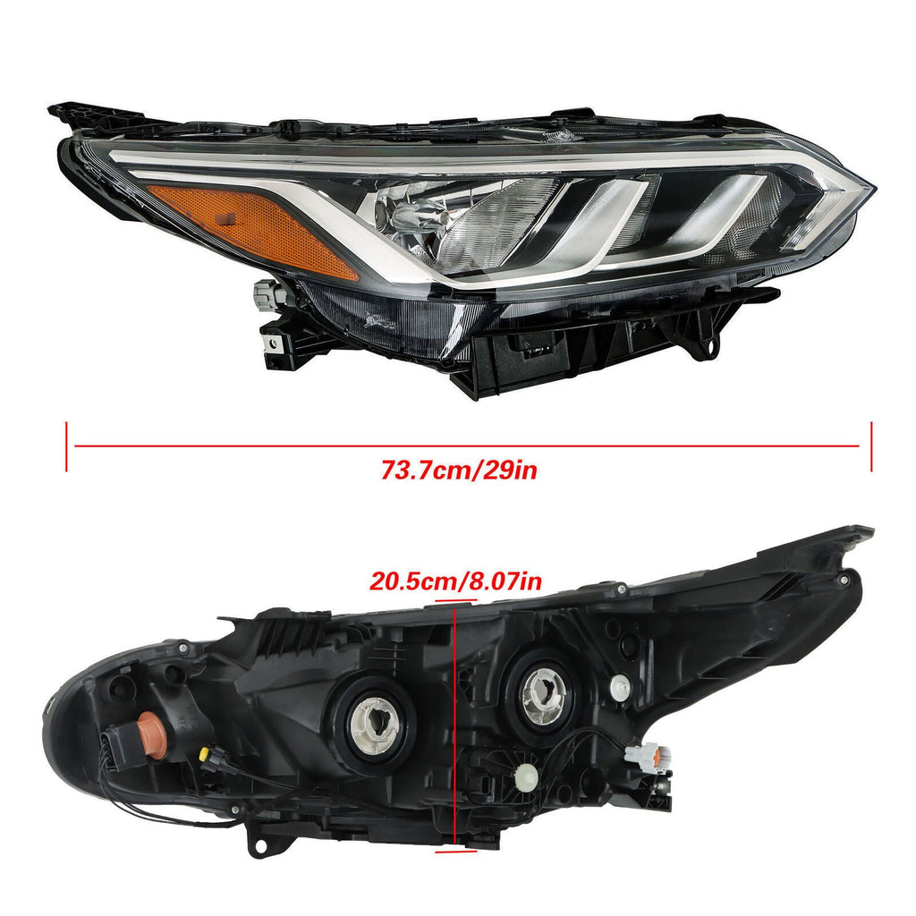 Passenger Right Side Headlight For 2020-2023 Nissan Sentra S/SV Halogen