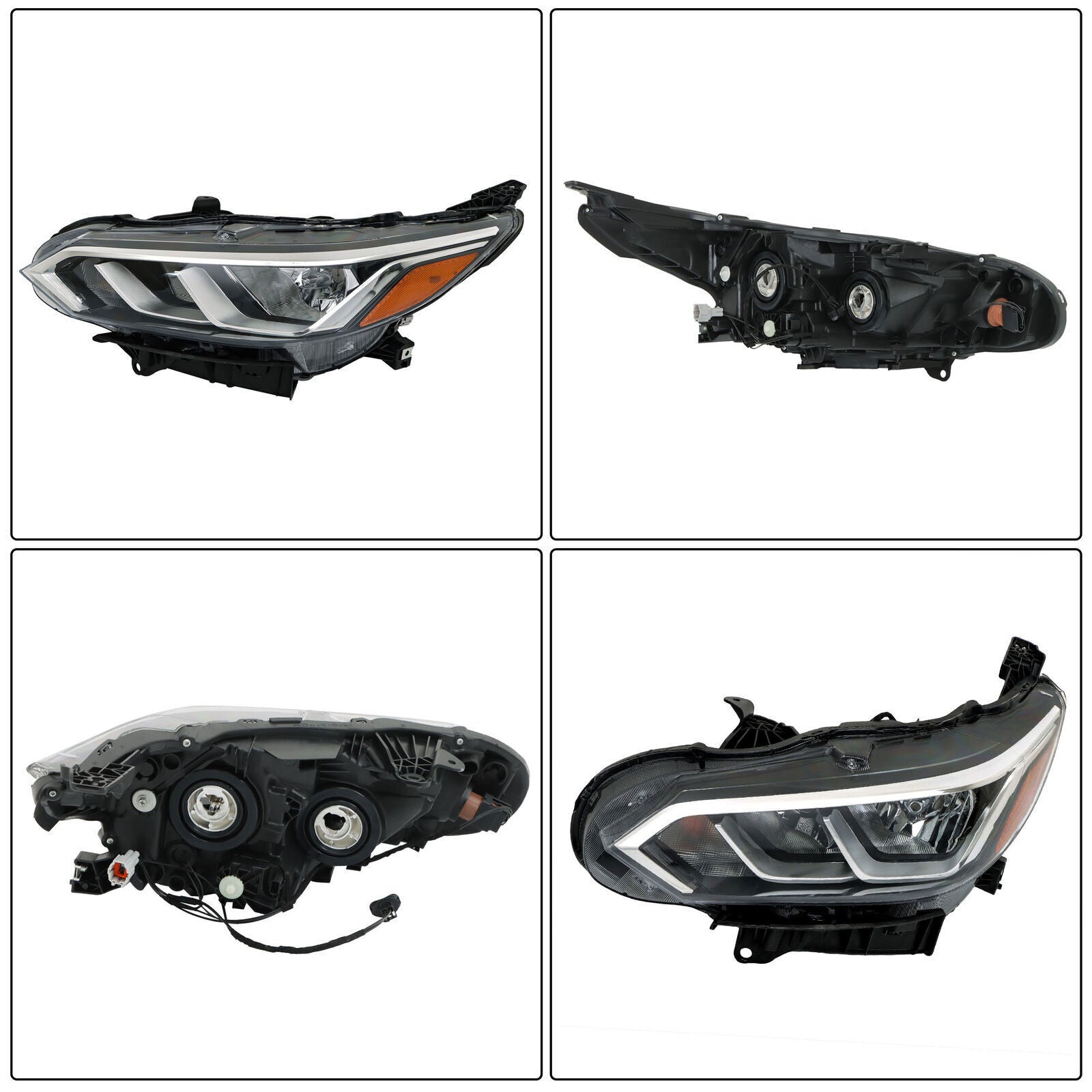 Passenger Right Side Headlight For 2020-2023 Nissan Sentra S/SV Halogen