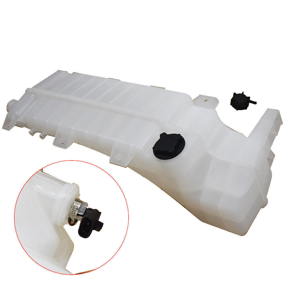 Coolant Reservoir Tank w/Cap+Sensor For 2008-2017 Volvo VNL Truck U9