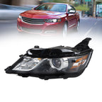 Left Headlight For 2015-20 Chevy Impala HID/Xenon Projector Black Clear