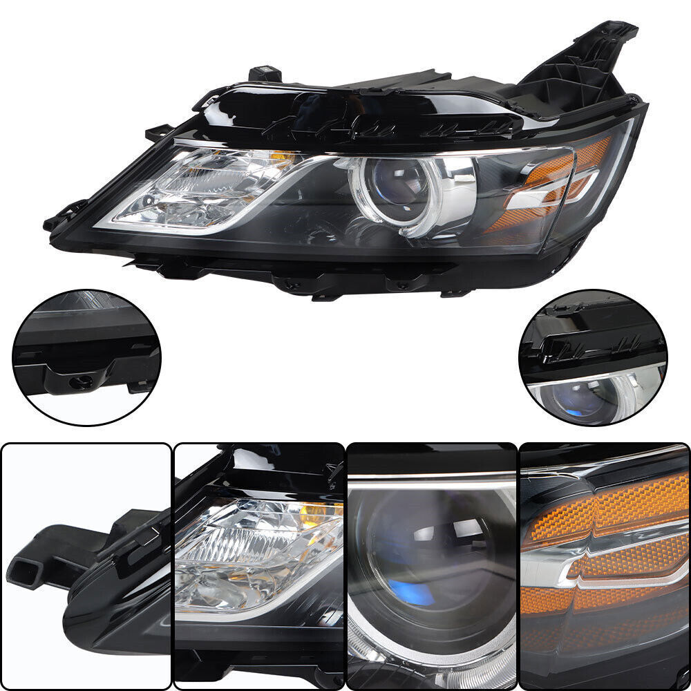 Left Headlight For 2015-20 Chevy Impala HID/Xenon Projector Black Clear