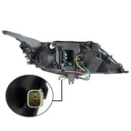 Left Headlight For 2015-20 Chevy Impala HID/Xenon Projector Black Clear