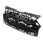 Front Upper Bumper Grille Gloss Black For 2023-2024 Honda HRV Honeycomb