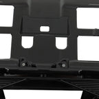 Front Upper Bumper Grille Gloss Black For 2023-2024 Honda HRV Honeycomb