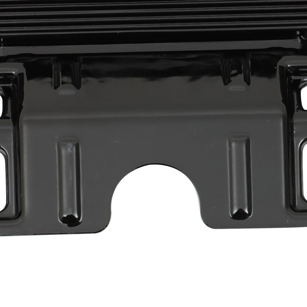 Front Upper Bumper Grille Gloss Black For 2023-2024 Honda HRV Honeycomb