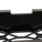 Front Upper Bumper Grille Gloss Black For 2023-2024 Honda HRV Honeycomb
