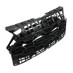 Front Upper Bumper Grille Gloss Black For 2023-2024 Honda HRV Honeycomb