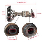 Front Exhaust Manifold Catalytic Converter For 2008-2015 Nissan Rogue