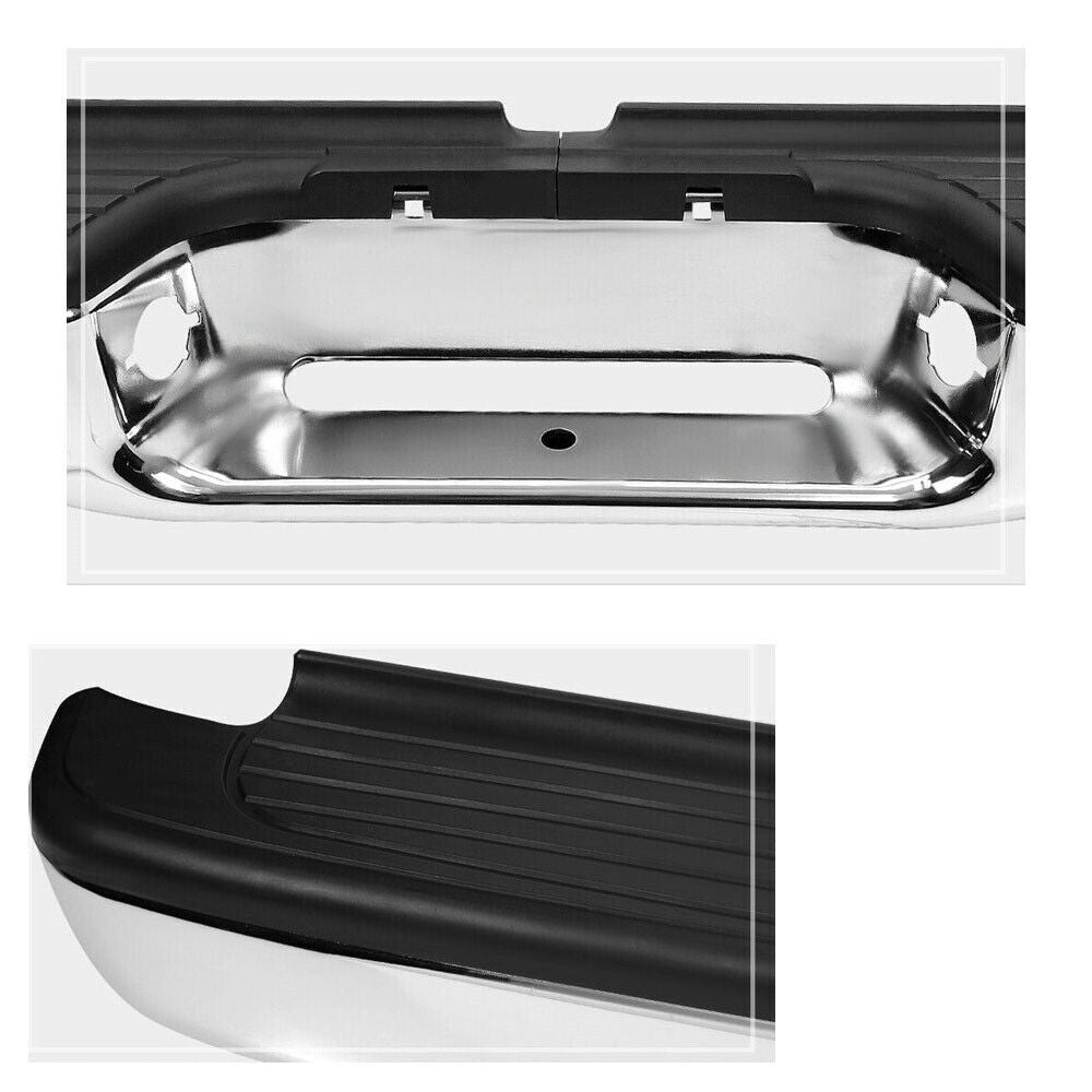 Steel Rear Step Bumper Face Bar Chrome For 95-04 Toyota Tacoma TO1102215