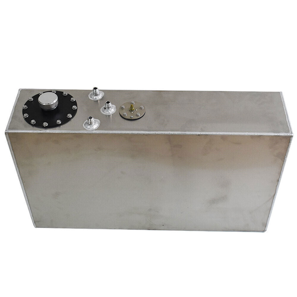 Slim Race Drift Fuel Cell Gas Tank+level Sender 17 Gallon 64L Aluminum